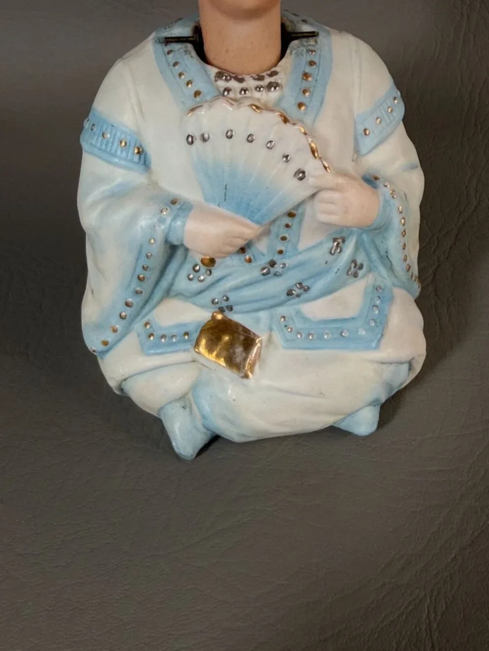 Vintage Assembled Porcelain Nodder Figurine – Ardalt Head / Ernst Bohne Body